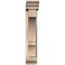 Ekena Millwork Balboa Traditional Smooth Bracket w/ Offset Brace, Douglas Fir, 5 1/2"W x 22"D x 30"H BKT0604X22X30BOA01SDF - alternate 2
